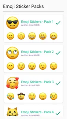 Emoji Stickers - WAStickerApps android App screenshot 0